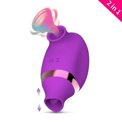 7つの頻度振動の蜂蜜の性はCunnilingus吸引の防水IPX7をもてあそぶ