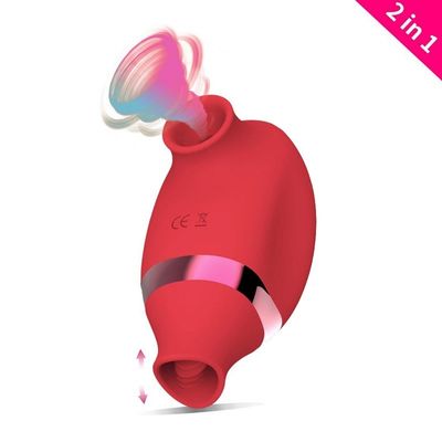 7つの頻度振動の蜂蜜の性はCunnilingus吸引の防水IPX7をもてあそぶ