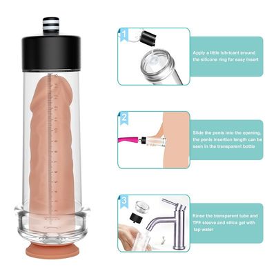 電気陰茎の人の性をもてあそぶLCD表示USB再充電可能な15cmを拡大しなさい