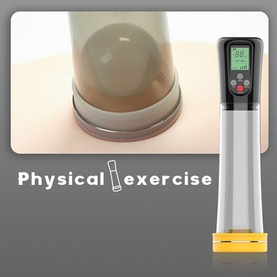 USBの再充電可能な男性用性は自動陰茎ポンプ29cmポリ塩化ビニールをもてあそぶ