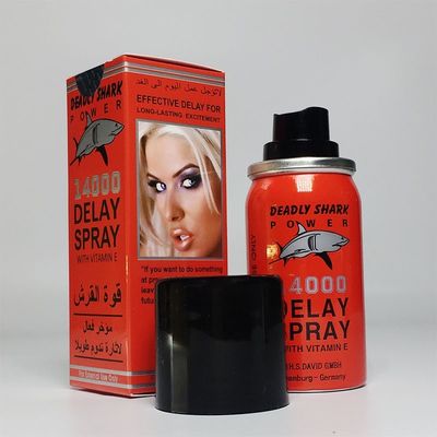 鮫の致命的な140000の性の草の遅れのスプレーの超過速度陰茎の長い時間40ml