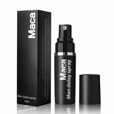 草の性の強化はMacaのクリーム色の人に長い時間10mlに吹きかけるために遅れる吹きかける